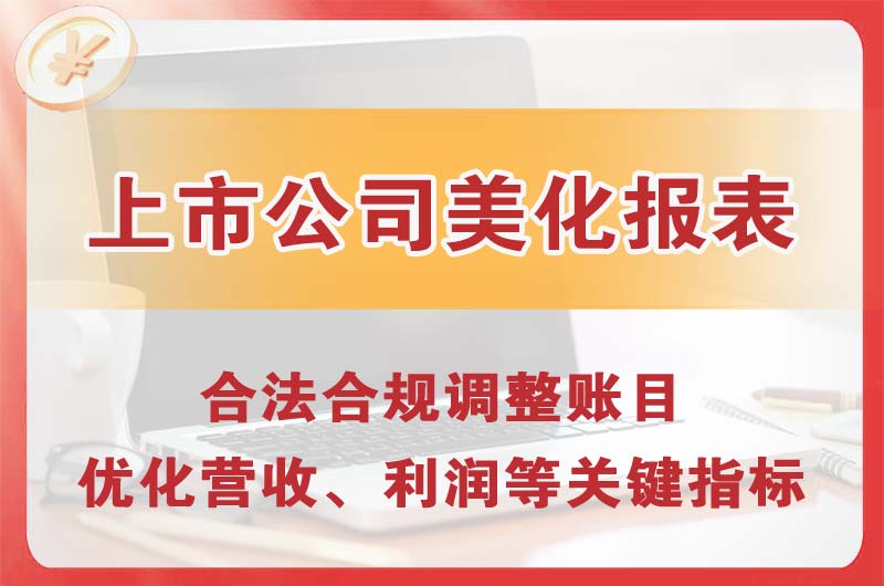 潜江上市公司美化报表